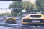 На дорогах Ташкента заметили Lamborghini Aventador с «крутыми» номерами — видео