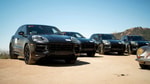 Porsche показал тизеры обновленного Cayenne