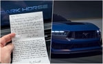 Инженеры Ford кладут покупателям Mustang Dark Horse записки в бардачок