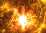 На Солнце произошла одна из сильнейших вспышек с 2017 года