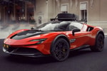 В сети показали внедорожную версию суперкара Ferrari SF90