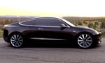 В сети показали фото Tesla Model 3 в кузове купе