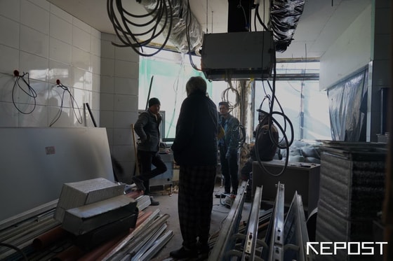 Помещение застройщика EVOS на улице Навои