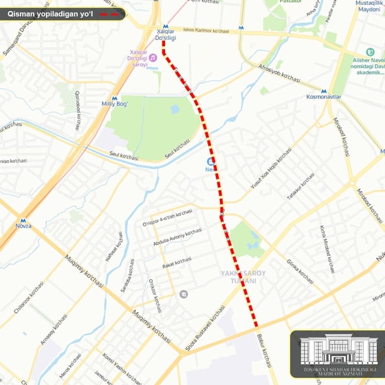 Фото: хокимият Ташкента