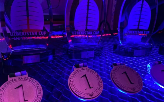 Те самые медали и кубок Муйнакского турнира / t.me/esports_uzbekistan