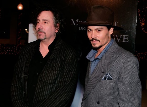 Фото: Джонни Депп и Тим Бертон