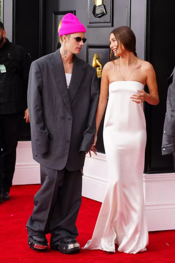 Фото: Хейли и Джастин на&nbsp;«Грэмми»