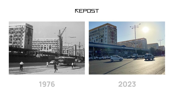 Ташкент, массив Гунча или Ц27 тогда и сейчас, Изображение: Repost.uz