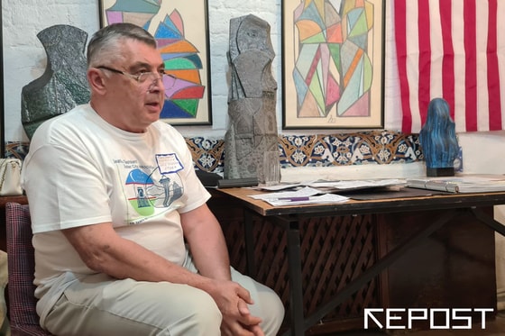 На фото&nbsp;Фазлиддин Шамсиев / Repost.uz