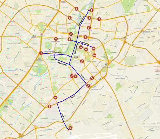 Фото: ГУВД Ташкента