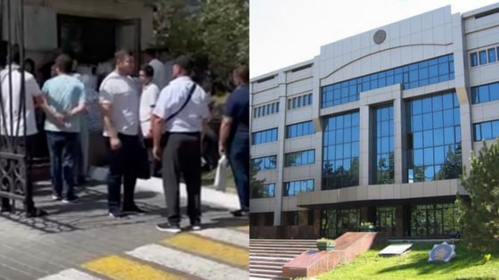 Фото: Кадр из видео, ГУВД Ташкента