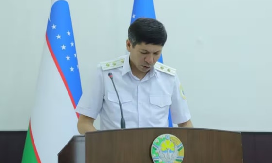 Бывший начальник ОВД Фуркатского района Акмал Хужаев / Открытые источники