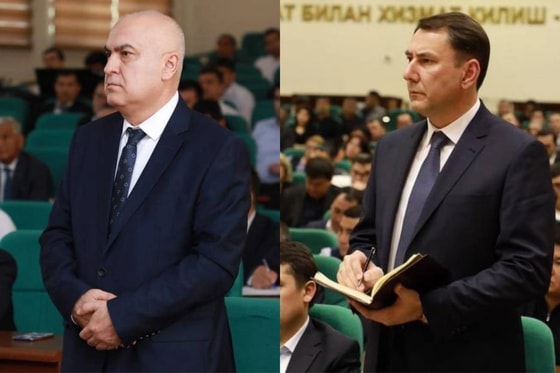 На фото Фаррух Шарипов и Даврон Султанов / Открытые источники