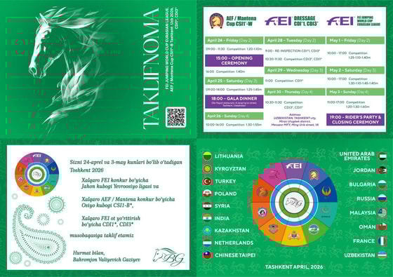 Фото: Федерация коневодства и конного спорта Узбекистана