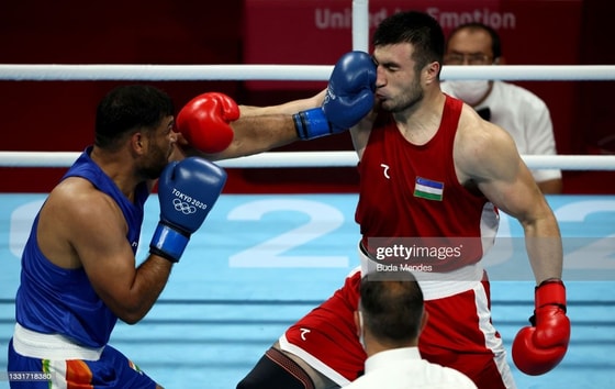 Эльмурат Тасмурадов сыграл свой первый матч на Олимпиаде против Ленура Темирова из Украины и упустил возможность пройти дальше.