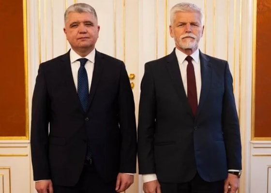 На фото Дилшод Ахатов и Петр Павел / ИА&nbsp;«Дунё»