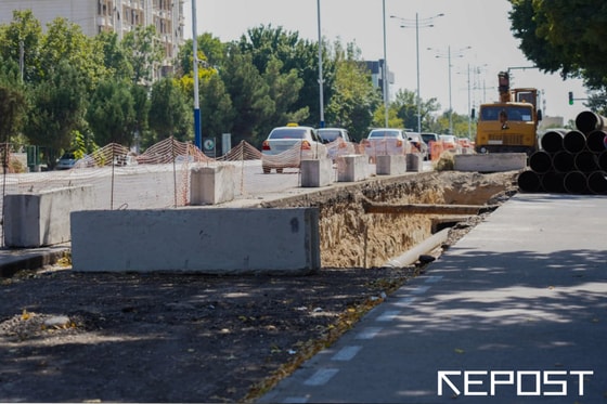 Проспект Мирзо Улугбека. Фото: Repost.uz&nbsp;