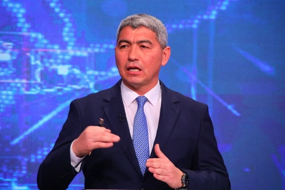 На фото Музаффар Солиев/Международный пресс-клуб