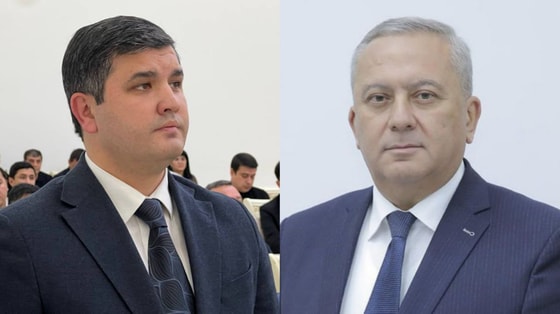 На фото&nbsp;Аброрходжа Саидалиев и&nbsp;Бохадир Абдувалиев / Хокимият Ташкента, открытые источники