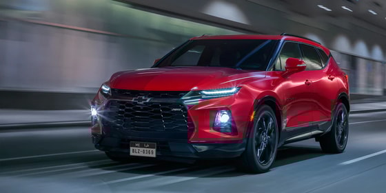 Обновленный Blazer с ДВС 2022 годаФото: Chevrolet Arabia