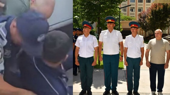 Фото: Кадр из видео, МВД, коллаж Repost.uz