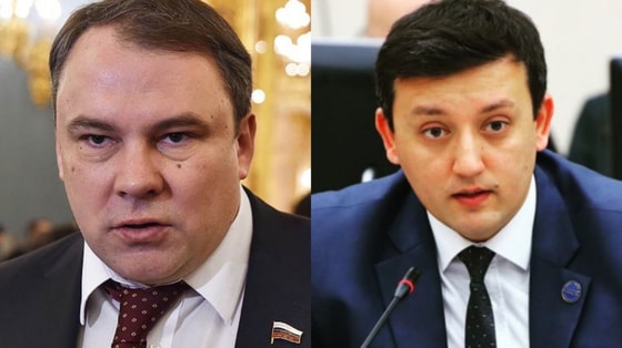 На фото Петр Толстой и&nbsp;Бобур Бекмуродов / Открытые источники