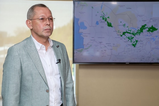 На снимке: Мельников Сергей Александрович - Первый заместитель генерального директора по техническим вопросам.