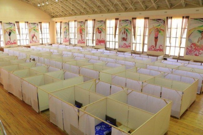 В городском распределительном центре в Навои не осталось пациентов с коронавирусом