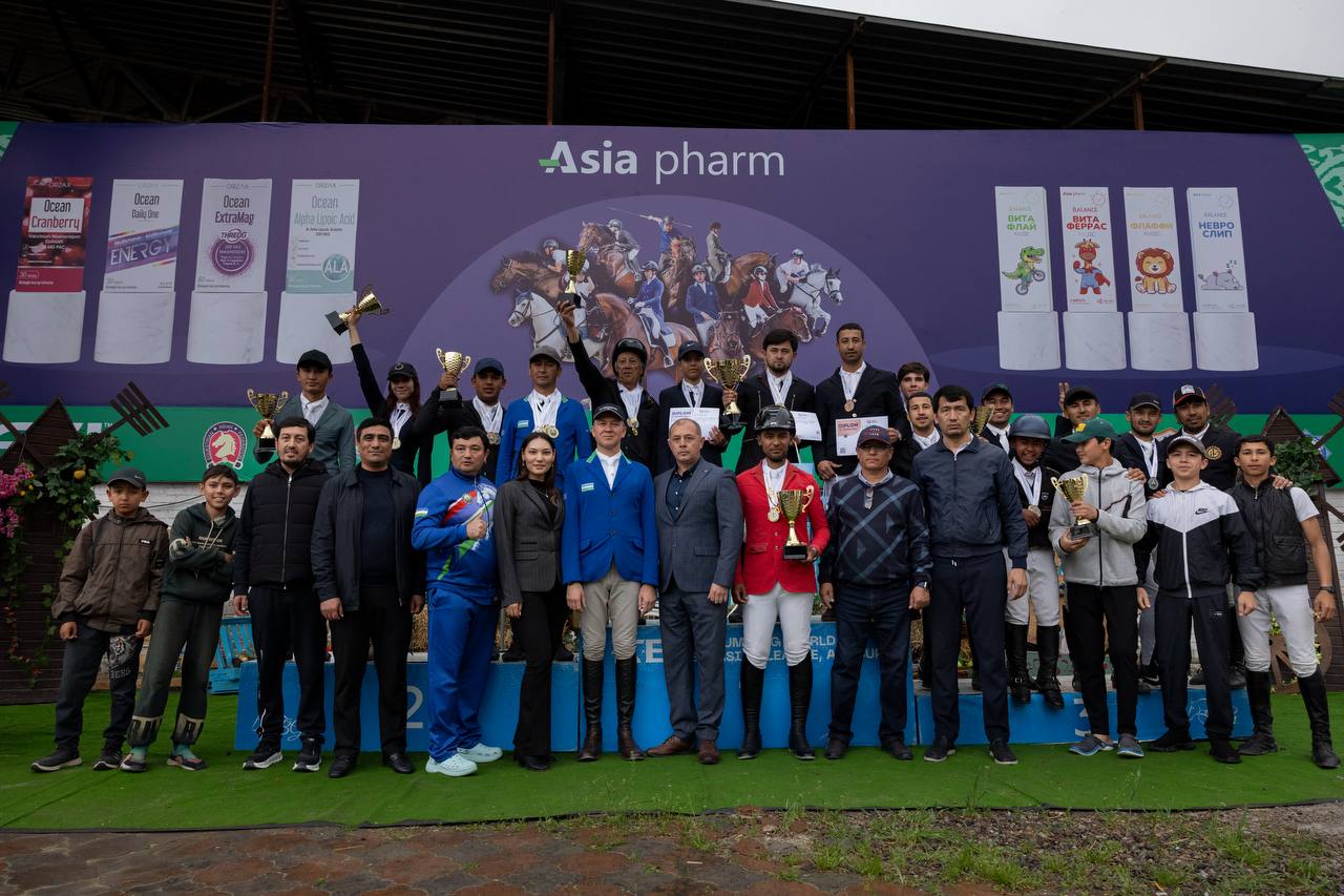 В Узбекистане завершился чемпионат по конкуру среди взрослых