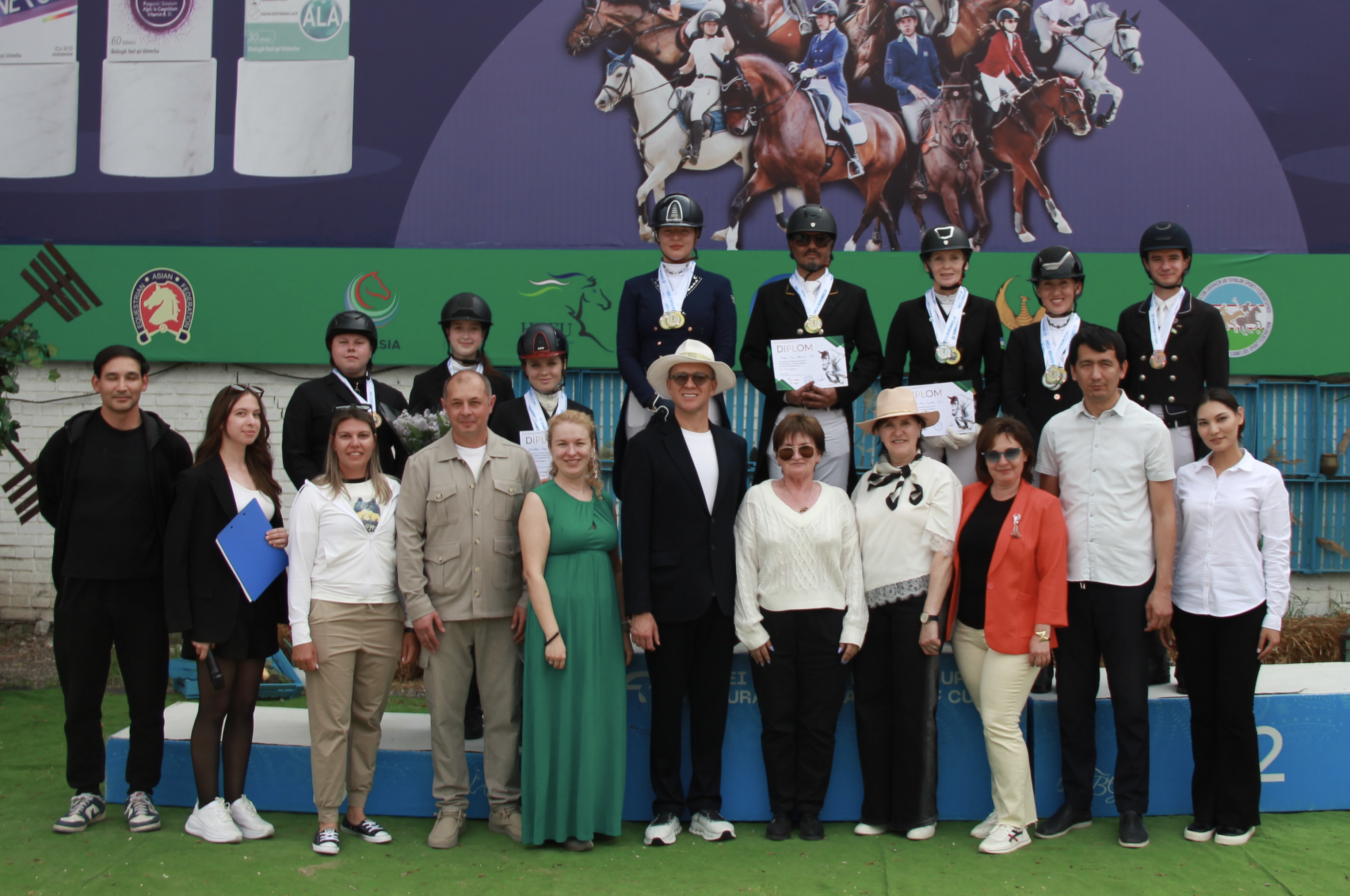В Ташкенте прошел чемпионат Узбекистана по выездке