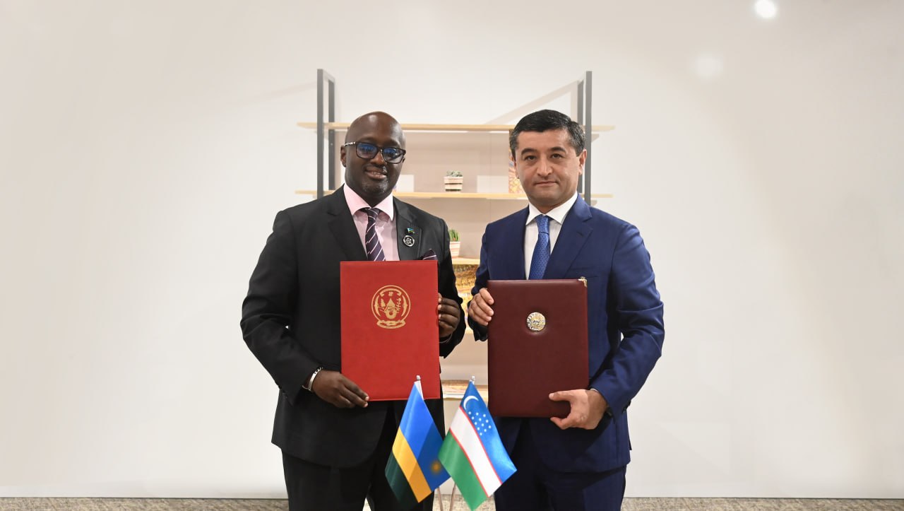 O‘zbekiston Ruanda bilan diplomatik aloqalar o‘rnatdi