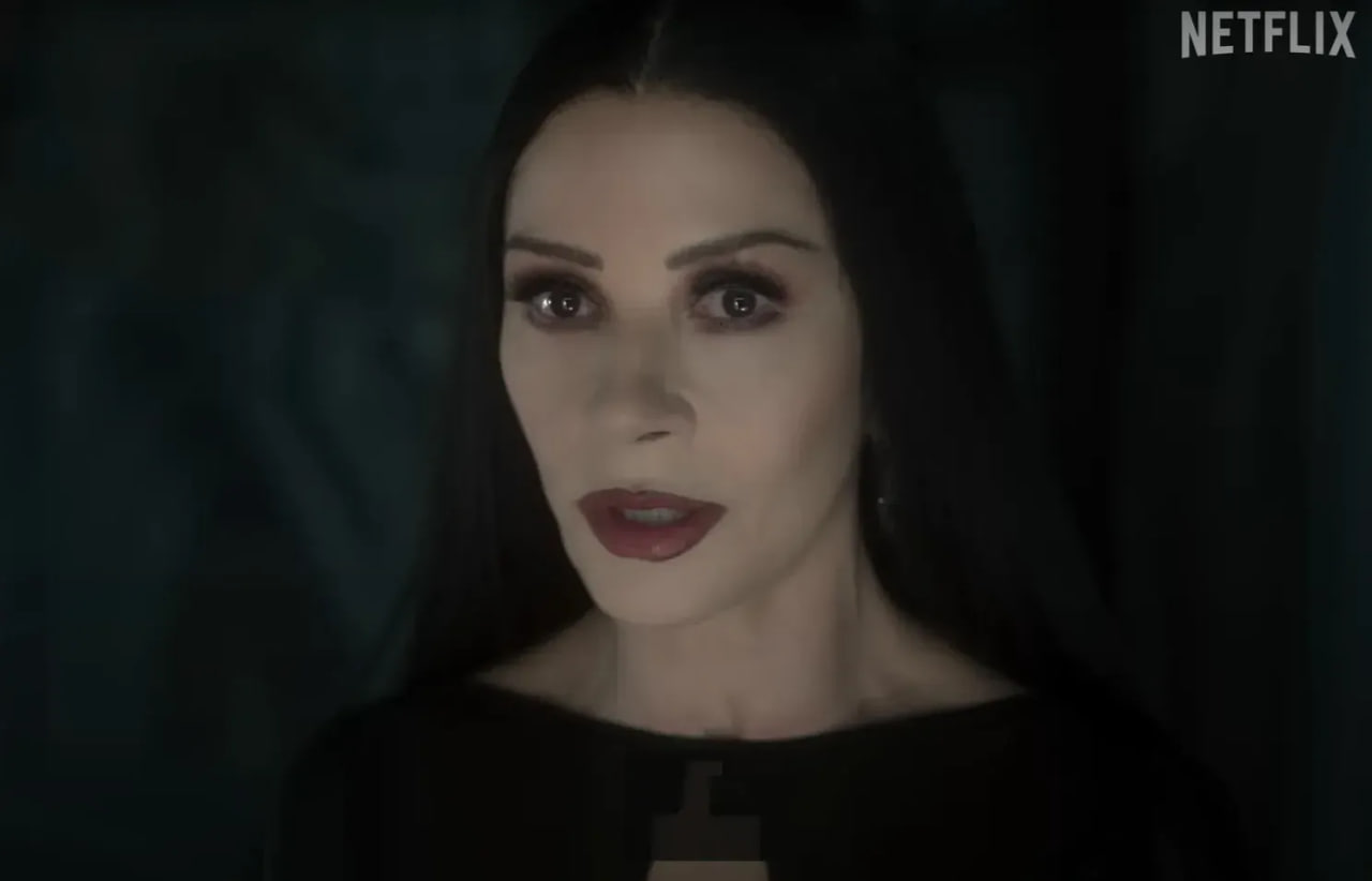 Кэтрин Зета-Джонс во 2-м сезоне «Уэнсдэй»