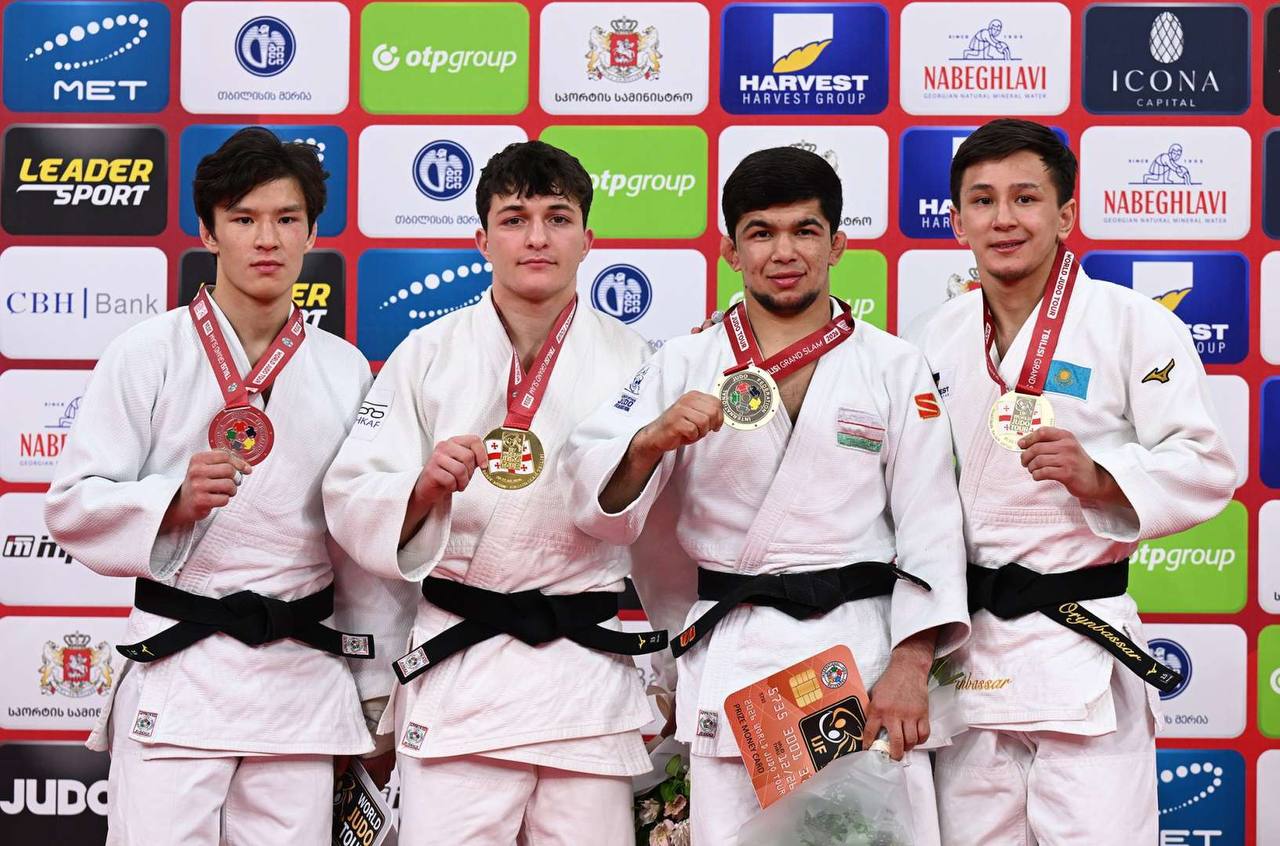 Узбекский дзюдоист Самариддин Кучкоров стал бронзовым призером «Большого шлема»