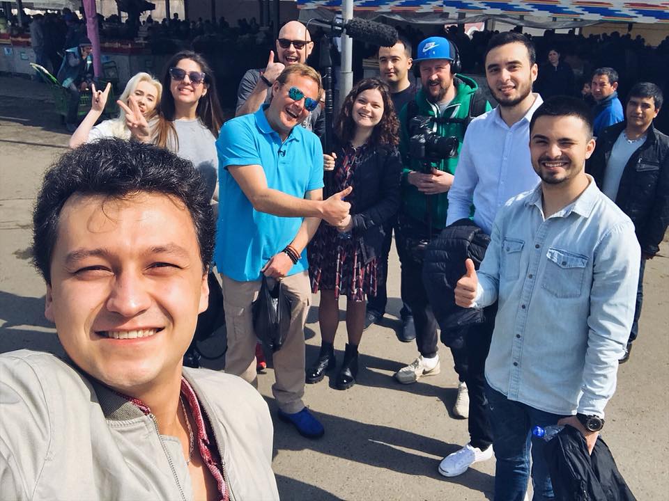 Джон Уоррен снова приехал в Узбекистан на съемки «Поедем, Поедим!»