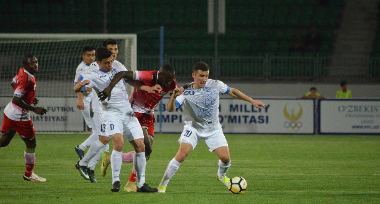 Сборная Узбекистана по футболу обыграла Кению, забив на последних секундах (видео)