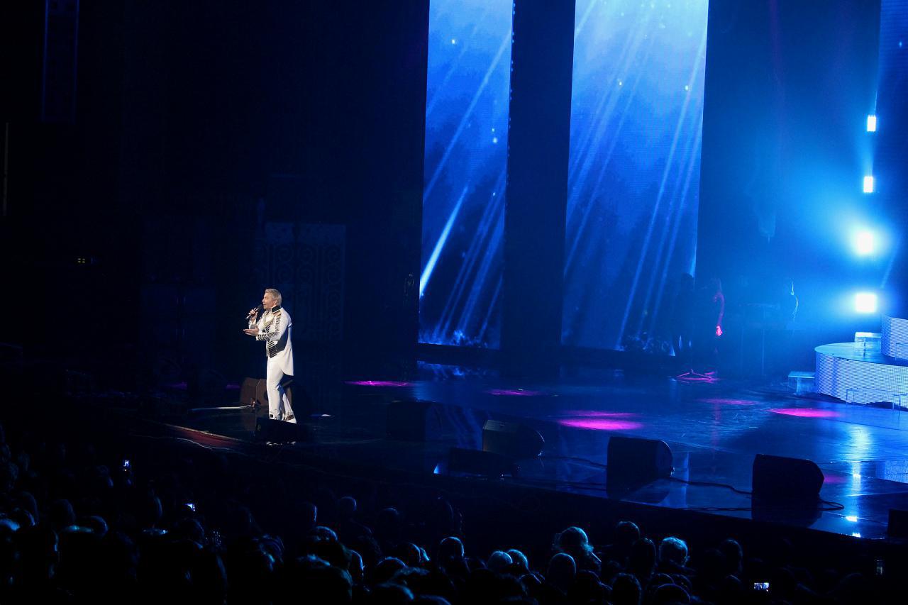 Сыграл в «Игру»: Басков впервые выступил с сольным концертом в Ташкенте