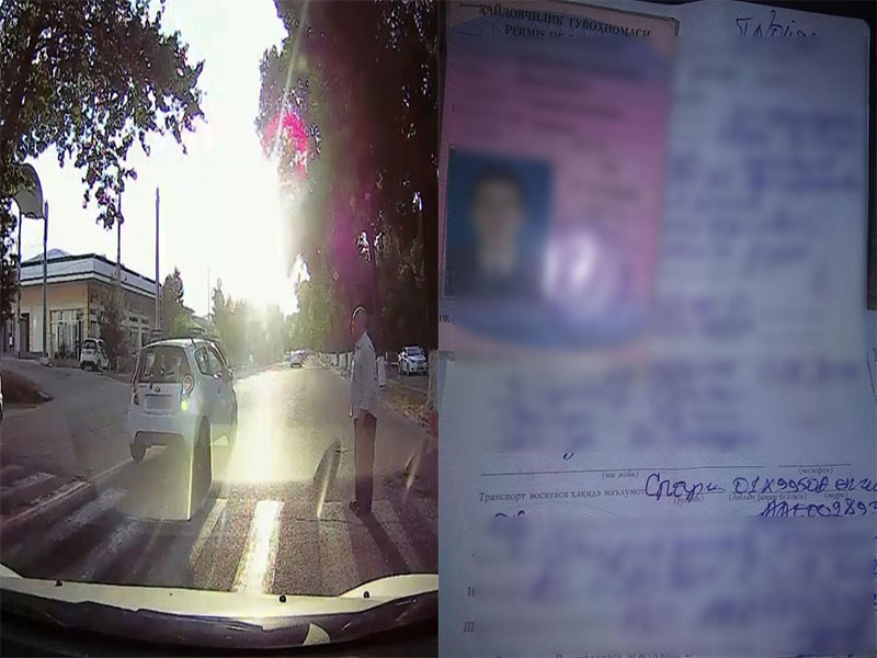 В Ташкенте наказали 15 водителей за одно нарушение