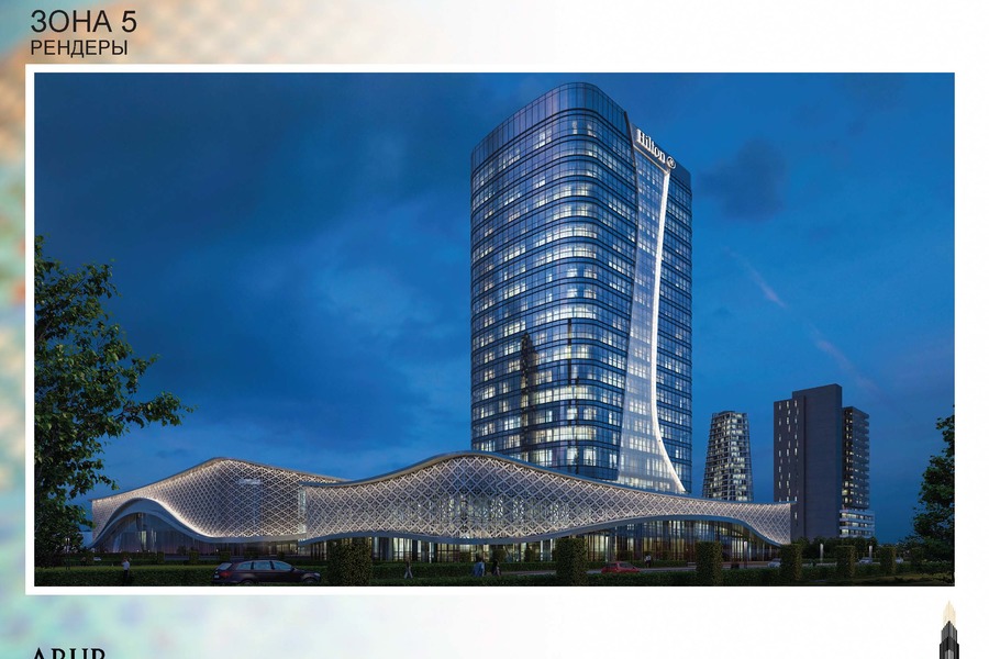 Hilton задумался об отеле внутри Tashkent City