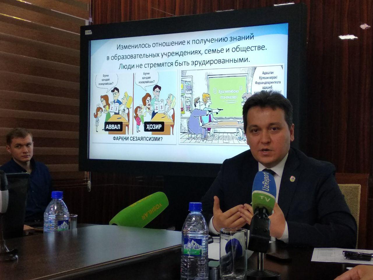 Шерматов предложил оценить уровень грамотности населения по надписям на улице