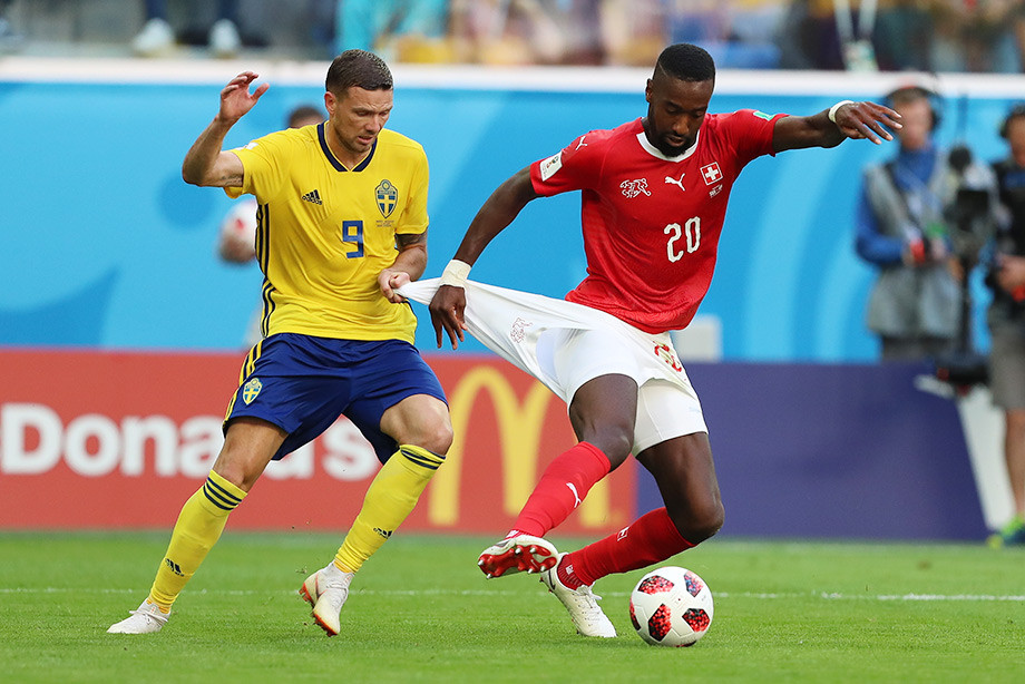 Швеция обыграла Швейцарию и вышла в 1/4 финала ЧМ-2018