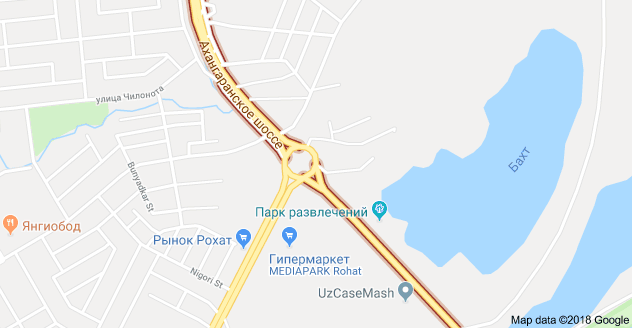 В Ташкенте закрыли участок Ахангаранского Шоссе