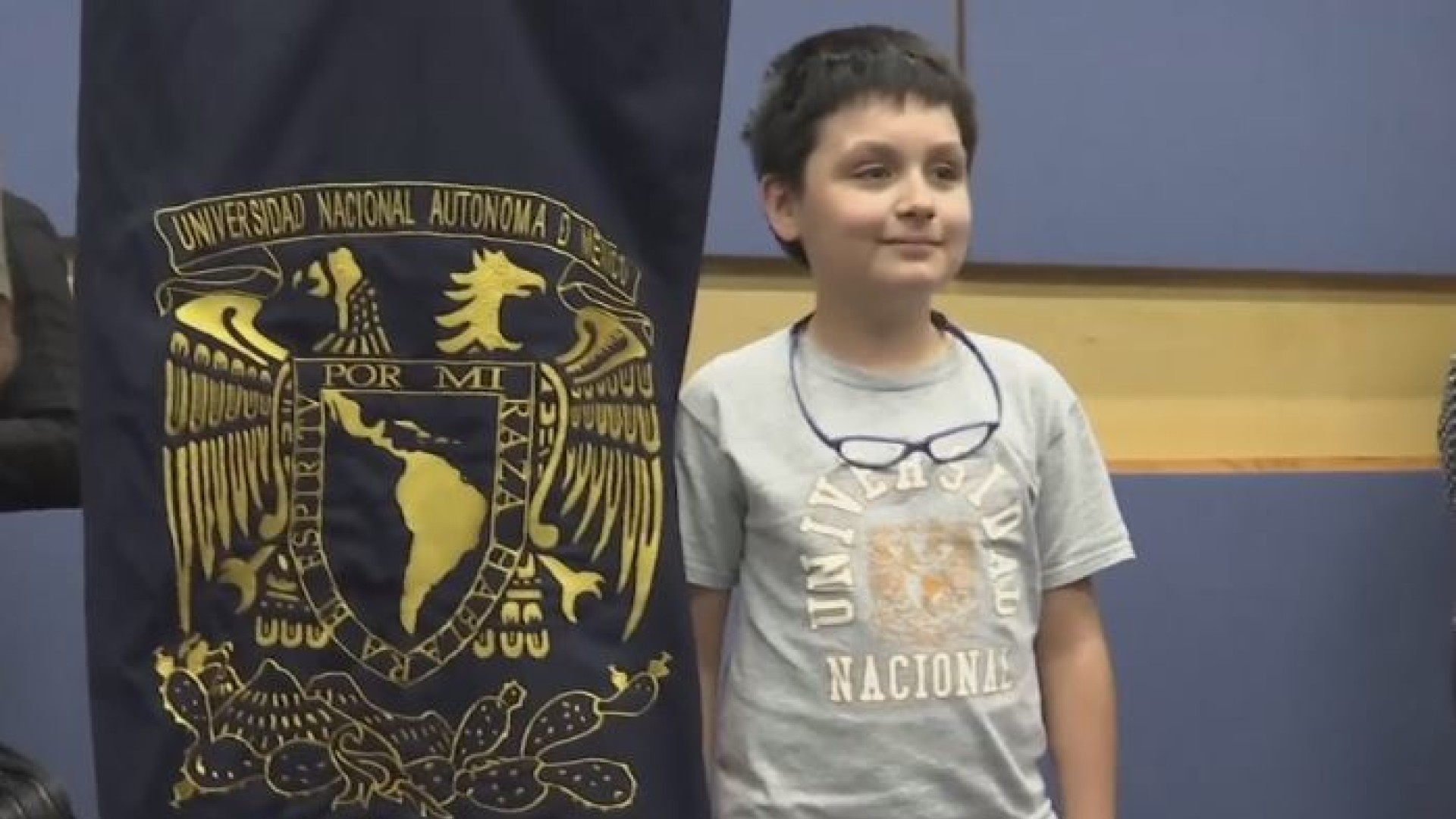 12-летний мальчик поступил в университет