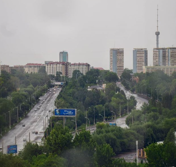 Ташкент зальет к выходным