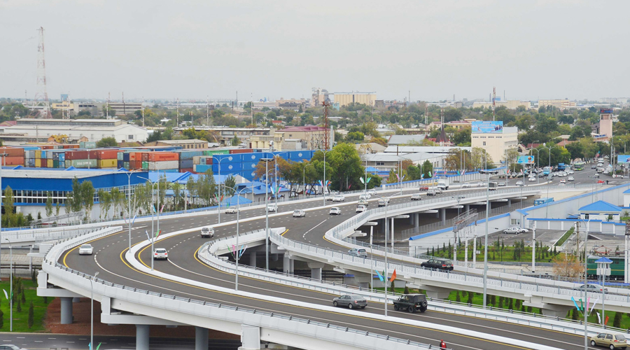 В Ташкенте ограничат движение на одном из центральных путепроводов (карта)