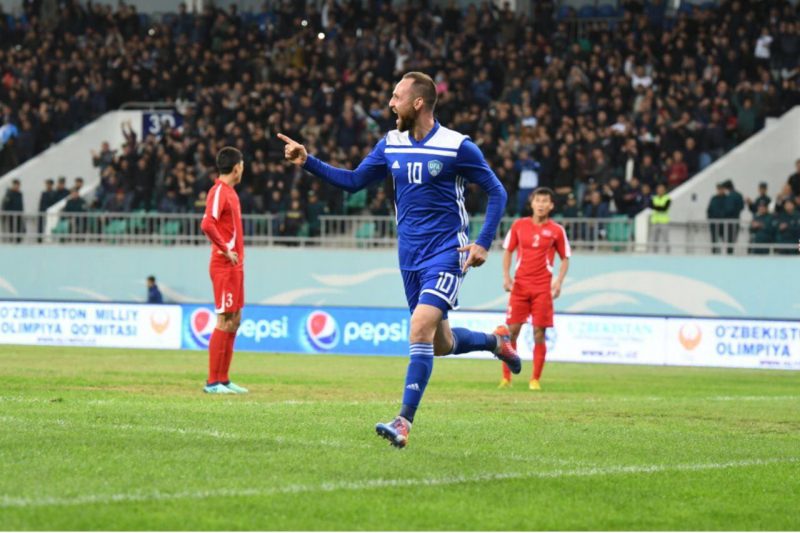 Сборная Узбекистана по футболу выиграла в первый раз за год (видео)