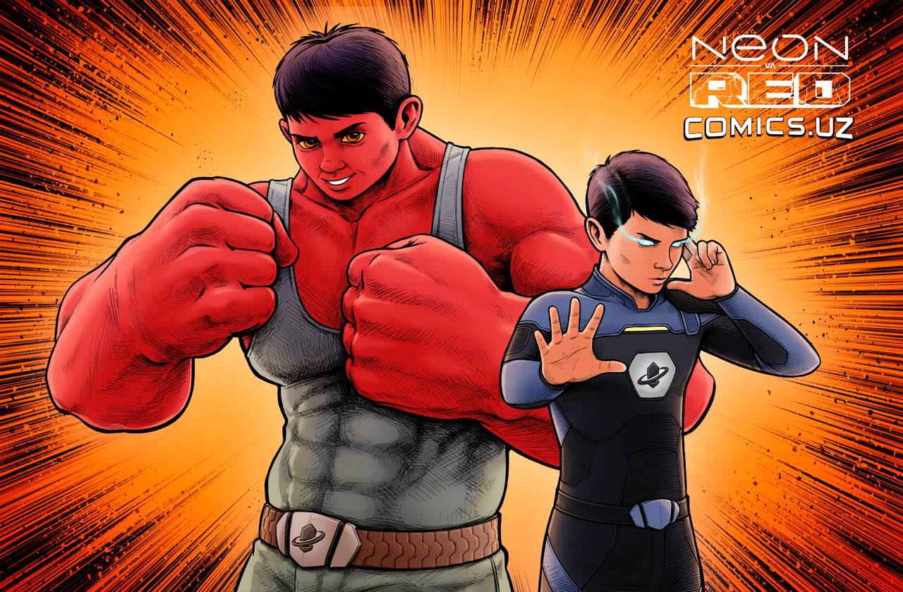 Опубликовано несколько страниц первого узбекского комикса