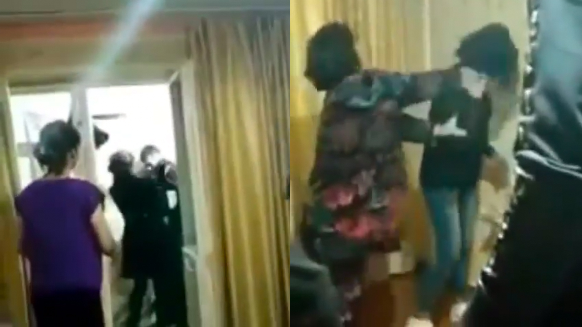 В Узбекистане жена застала мужа за изменой и избила его вместе с любовницей (видео)