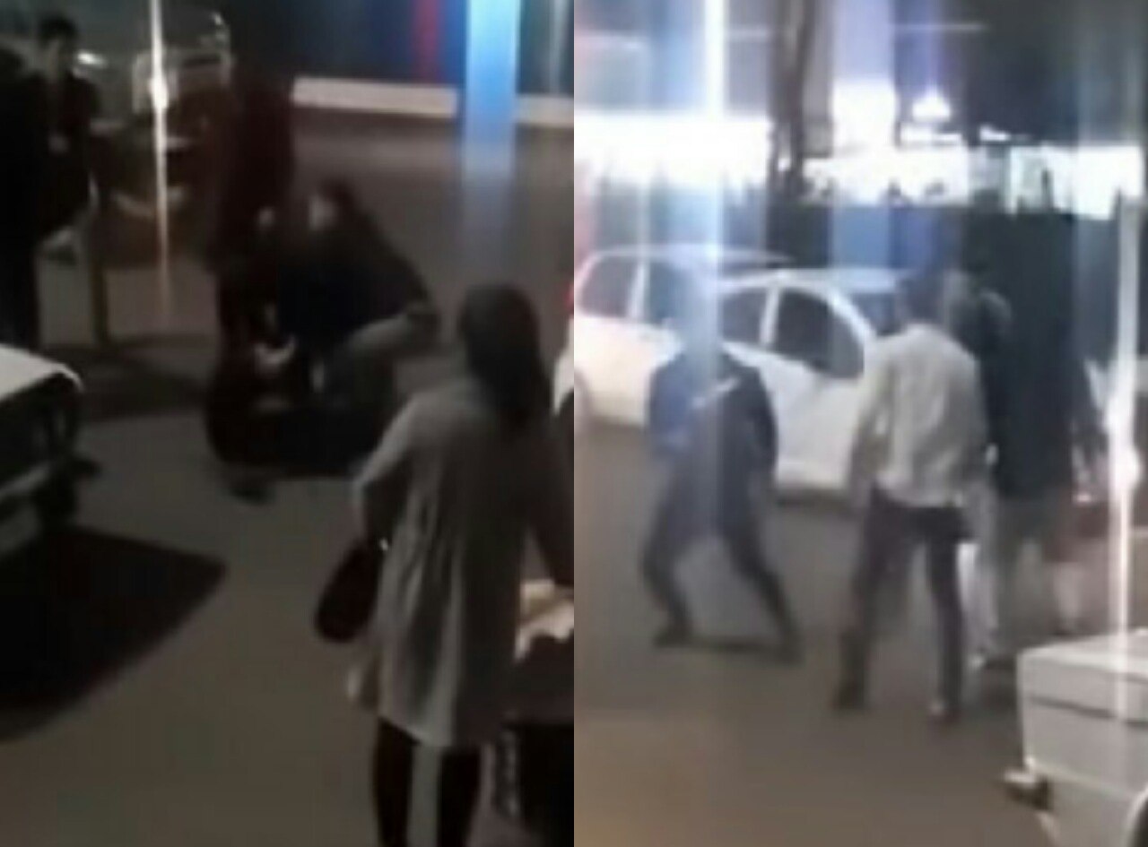 В Ташкенте водители застряли в пробке и устроили драку на дороге (видео)