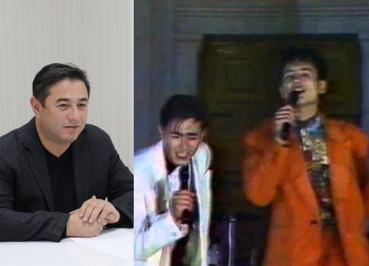 Снятый с должности хокима в Сурхандарье бывший участник группы  «Болалар» попрощался с народом