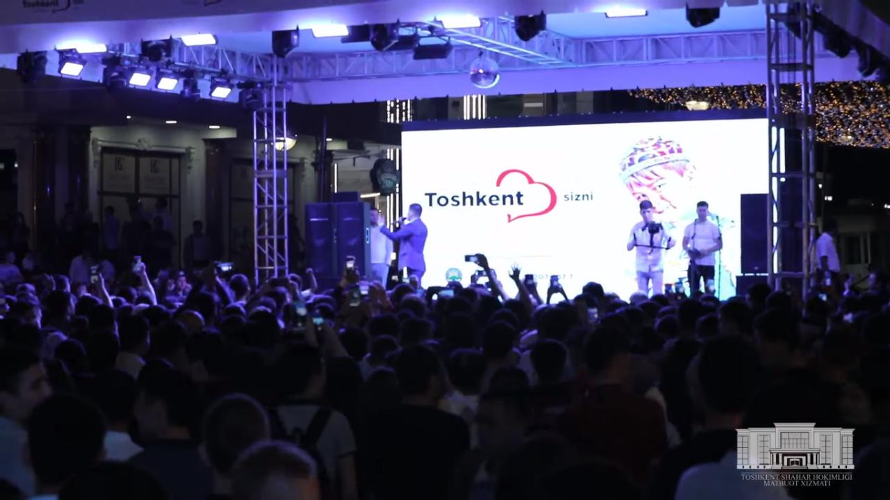 В Ташкенте прошел музыкальный Open Air (видео)